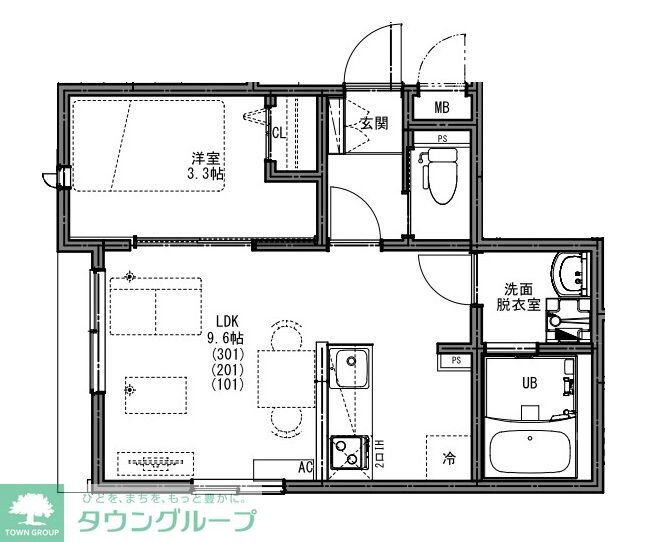KEIAI RESIDENCE 上尾Vの物件間取画像