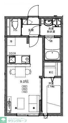 KEIAI RESIDENCE せんげん台Vの物件間取画像