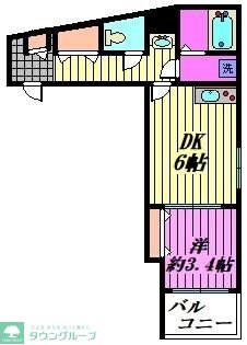 Mark Duo大和田Iの物件間取画像