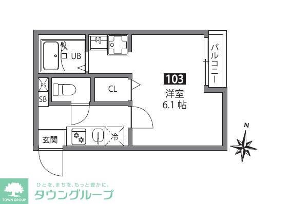 soraせんげん台の物件間取画像