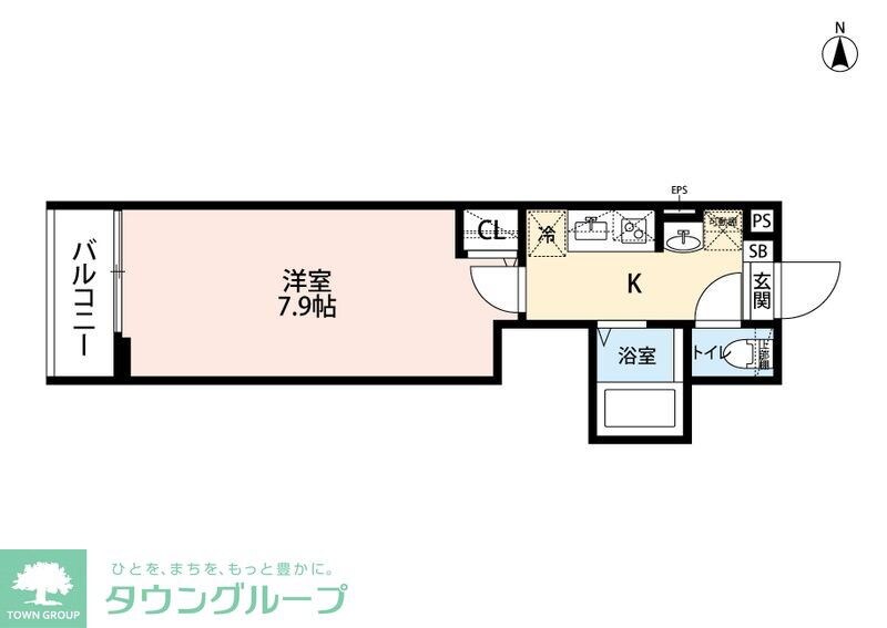 グランクオール日進の物件間取画像