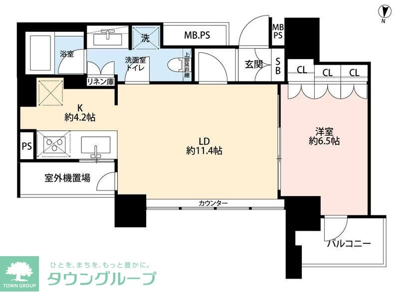グランドミッドタワーズ大宮 フォレストタワーの物件間取画像