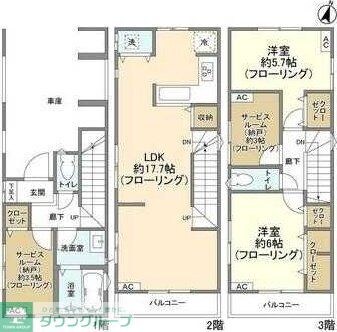 Kolet平間#14の物件間取画像