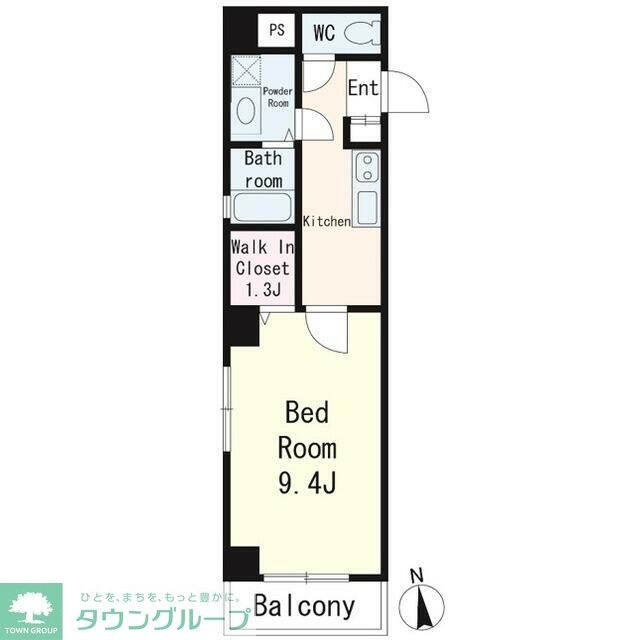 ミレネール鶴見(ミレネールツルミ)の物件間取画像