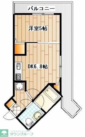 クレドメゾン東神奈川の物件間取画像