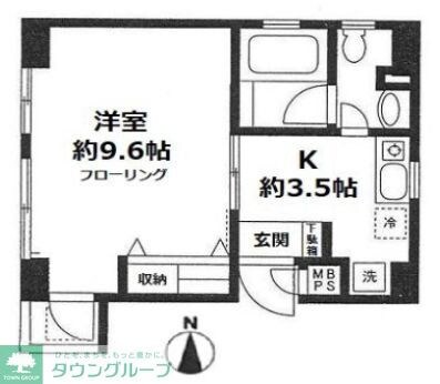 クレベールの物件間取画像