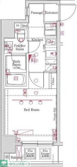 エクセリア川崎の物件内観写真