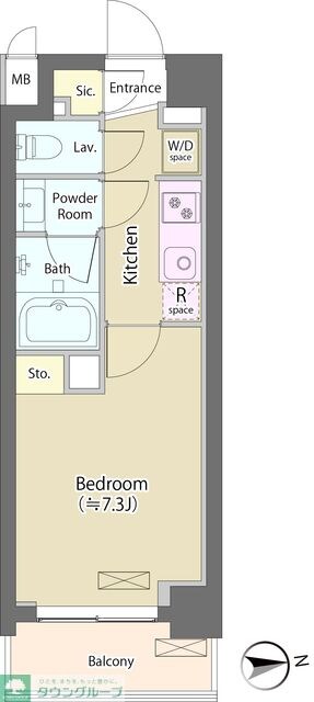 神明公園ハイツ・文京の物件間取画像