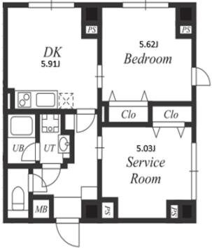 プラチナフォルム駒込 の物件間取画像