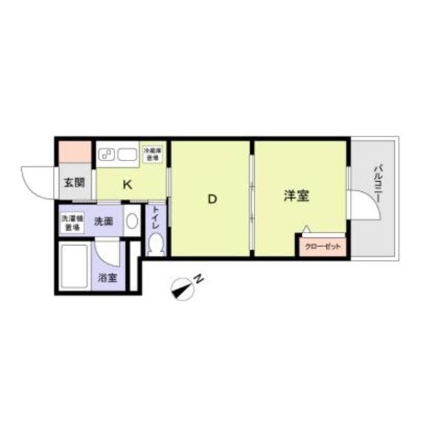 Silver Wood KASUGAの物件間取画像