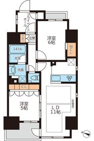 グランカーサ本駒込の物件間取画像