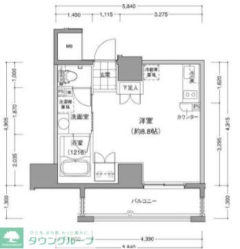 JP noie 小石川富坂の物件間取画像