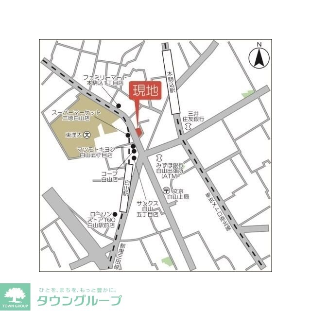 コンフォリア文京白山の物件外観写真