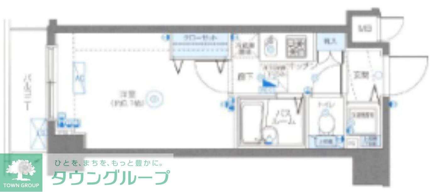 フェニックス池袋弐番館の物件間取画像