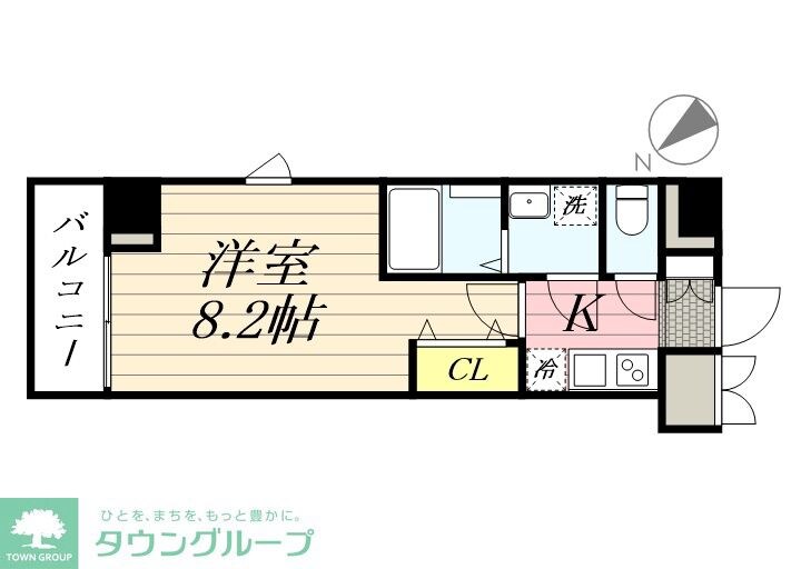 GRANPASEO田端Aの物件間取画像