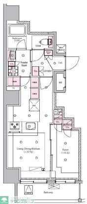 SYFORME ITABASHI IIIの物件間取画像