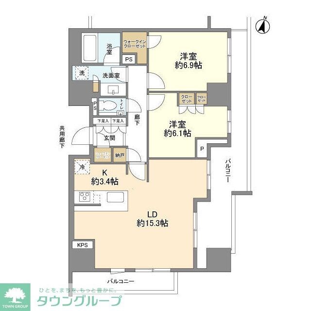 ブランズ本郷の物件間取画像