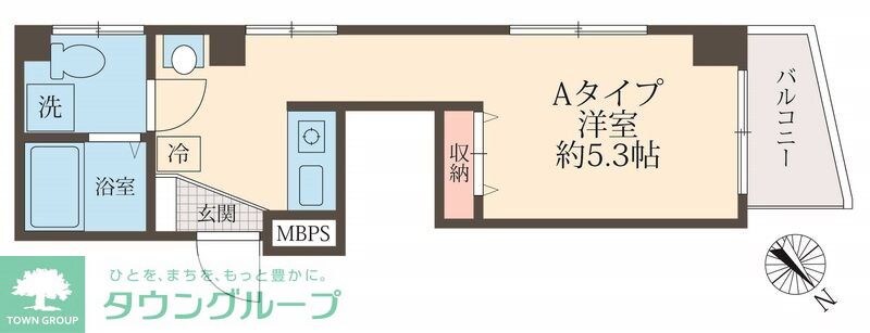 ロイヤルシティ赤羽岩淵の物件間取画像