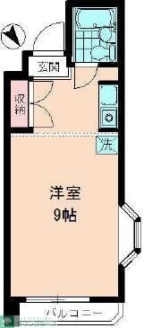 ダイヤモンドレジデンス南大塚の物件間取画像