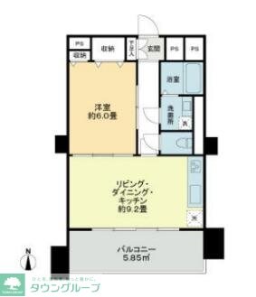 ドミール千駄木の物件間取画像