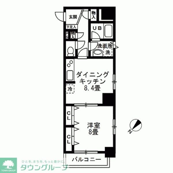 L.Oマンションの物件間取画像