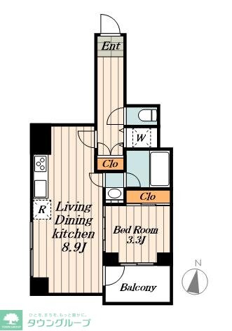 ワコー本駒込マンションの物件間取画像