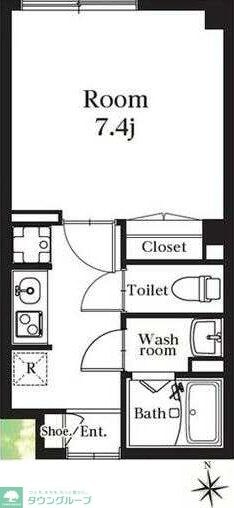 レピュア王子神谷レジデンスの物件間取画像