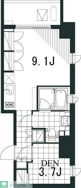 ラティエラ文京音羽の物件間取画像