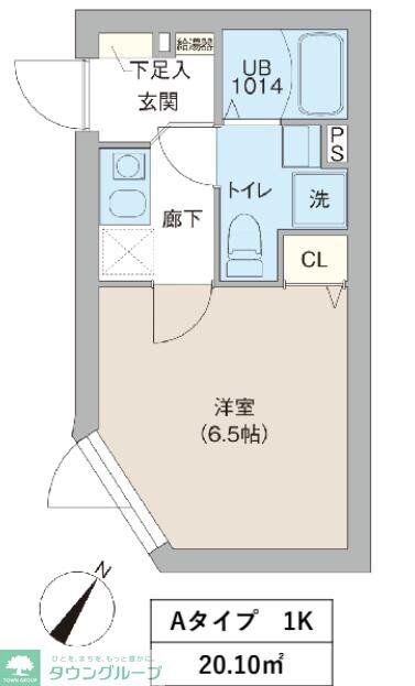 レピュア三ノ輪レジデンスIIの物件間取画像