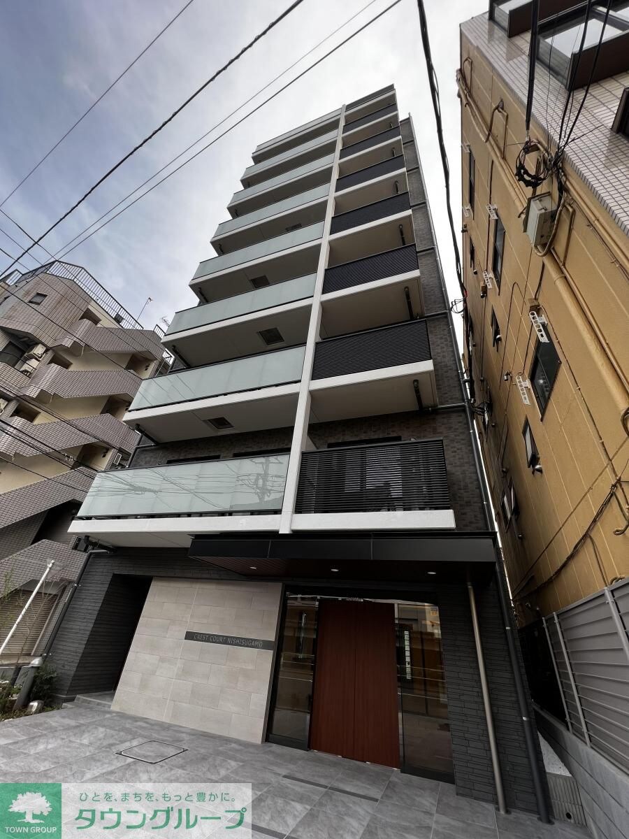 クレストコート西巣鴨の物件外観写真