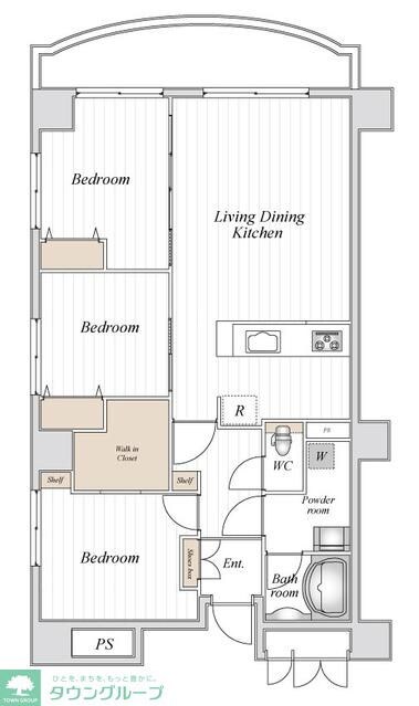 コロネード春日の物件間取画像