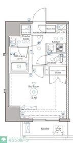 DIPS上野NORTHの物件間取画像