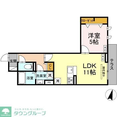 セレスティア小豆沢の物件間取画像