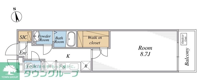 リブリ・Grande VIIの物件間取画像