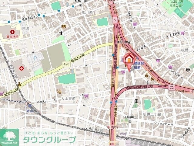 ドゥーエ板橋区役所前の物件内観写真