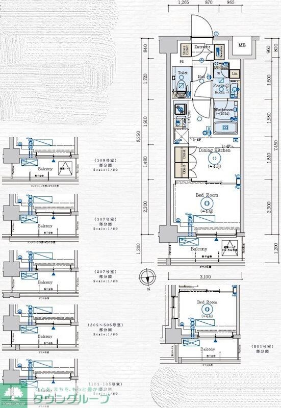 GENOVIA赤羽の物件間取画像