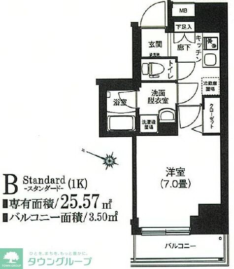アイルプレミアム本駒込の物件間取画像