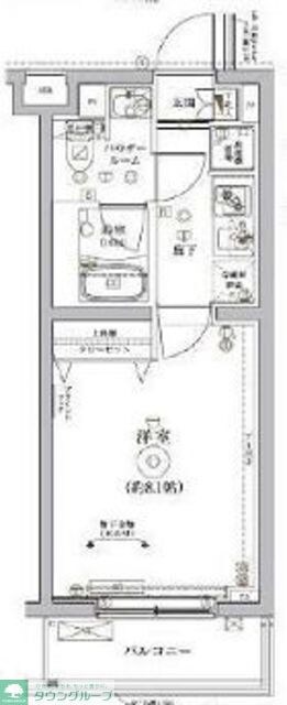 アルテシモ デュースの物件間取画像