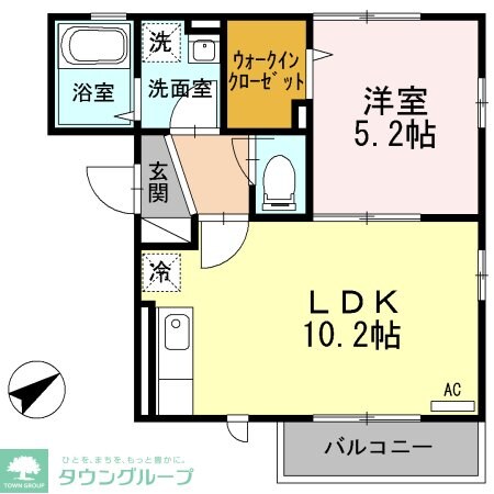 サンクレールの物件間取画像