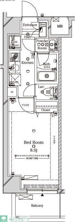 ラフィスタ王子神谷の物件間取画像