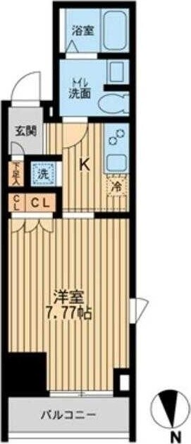 KDXレジデンス東新宿の物件間取画像