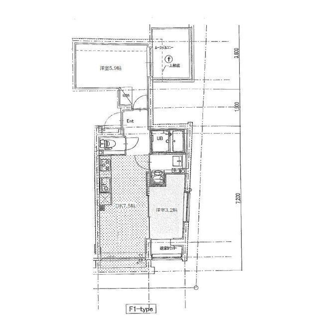 ミリアレジデンス早稲田山吹町の物件間取画像