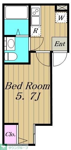 オーキッド志村坂上の物件間取画像