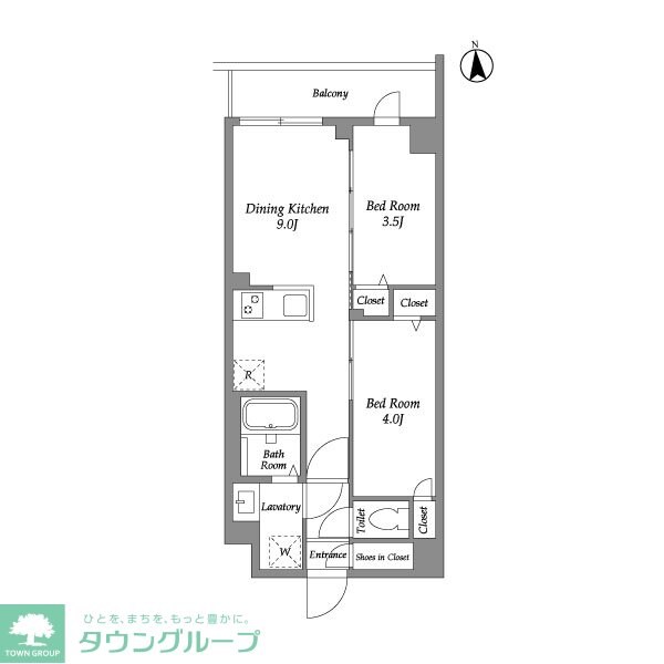ザ・グラヴィティ新宿の物件間取画像