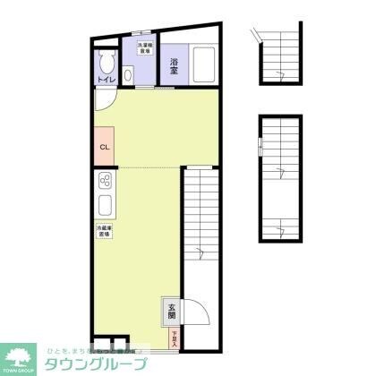 Kagurazaka Terraceの物件間取画像