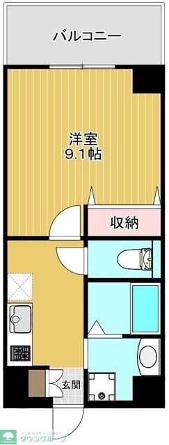 サンコウハイムの物件間取画像