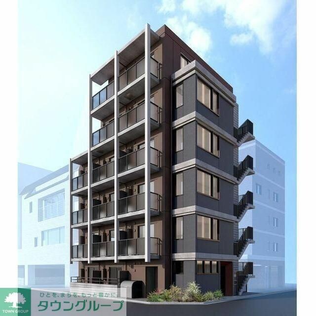 グローリオシェルト新宿山吹町の物件外観写真