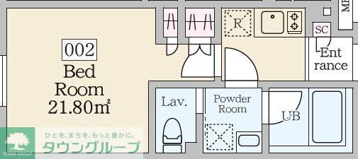 ReveResidence初台の物件間取画像