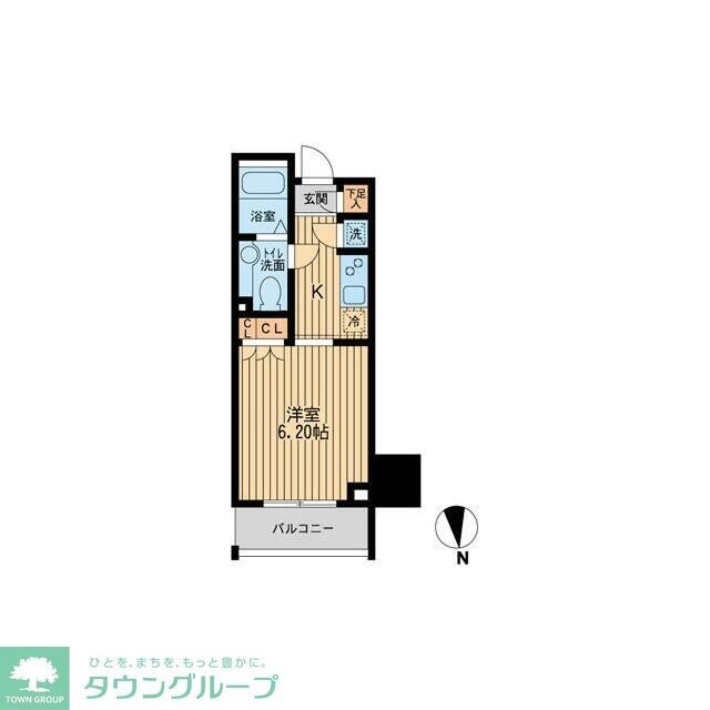 KDXレジデンス東新宿の物件間取画像