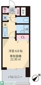 ビイルーム新宿の物件間取画像
